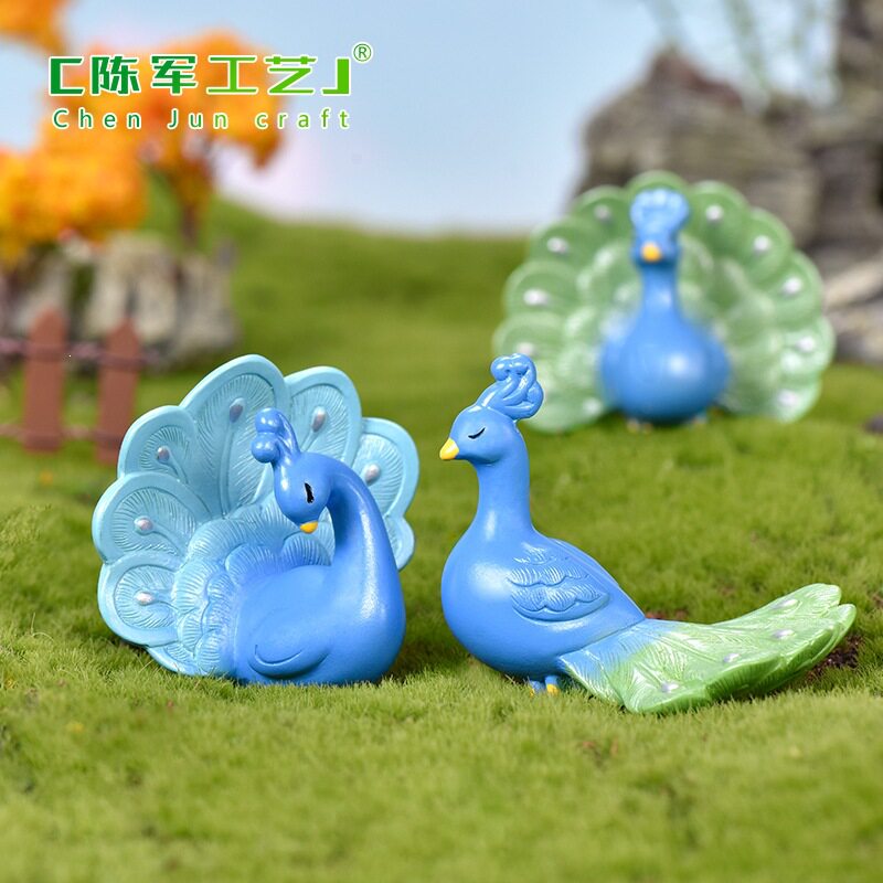 装饰微缩动物摆件园艺配件树脂品
