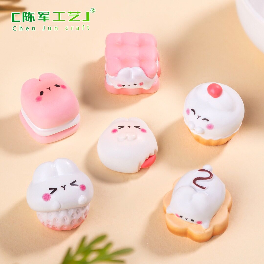 真食玩奶油胶装饰品配件微景观小图片