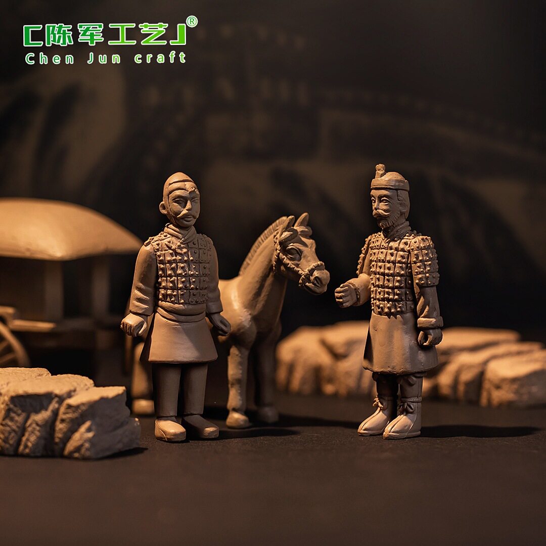 俑考古挖掘盲盒旅游纪念品桌面小