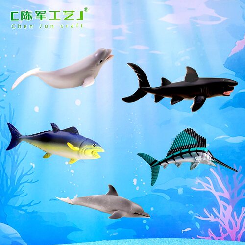 公仔水族箱鱼缸造景装饰品配件小