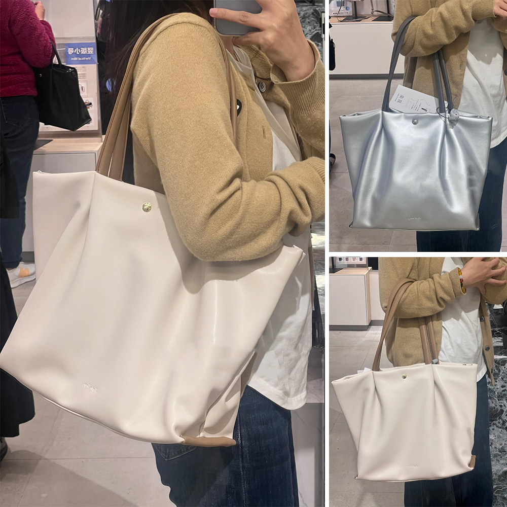 日本正品anello乐天包PU皮质单肩斜挎手提包离家出走包通勤托特包