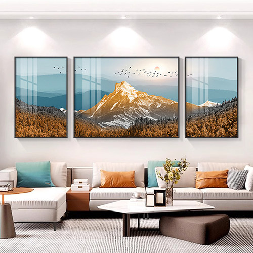 艺尚家饰客厅沙发背景墙办公室