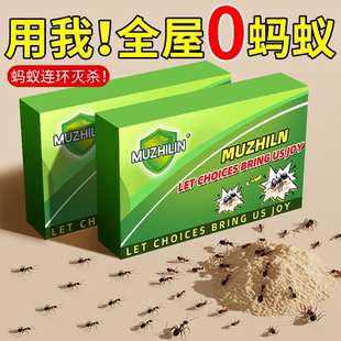 蚂蚁药家用全窝强效一锅端第室内非无毒一名灭蚁药杀白蚁防治专用