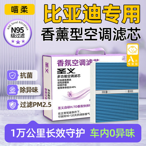 【比亚迪专用】香薰空调滤芯