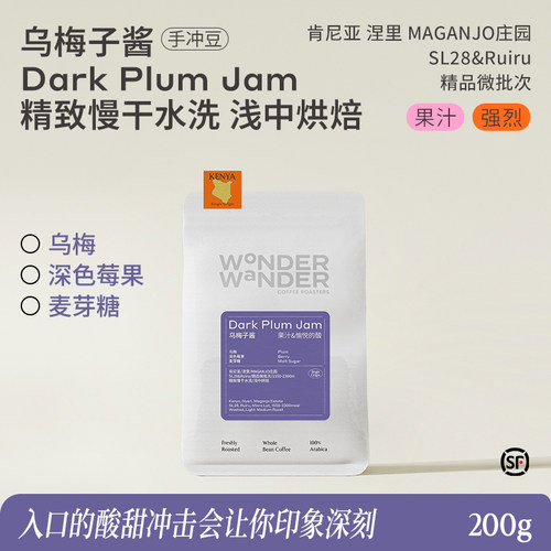 玩哒肯尼亚乌梅子酱WonderWander