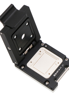定制模块48PIN-P1.27 -21X16X2.5合金翻盖探针测试座性能调试