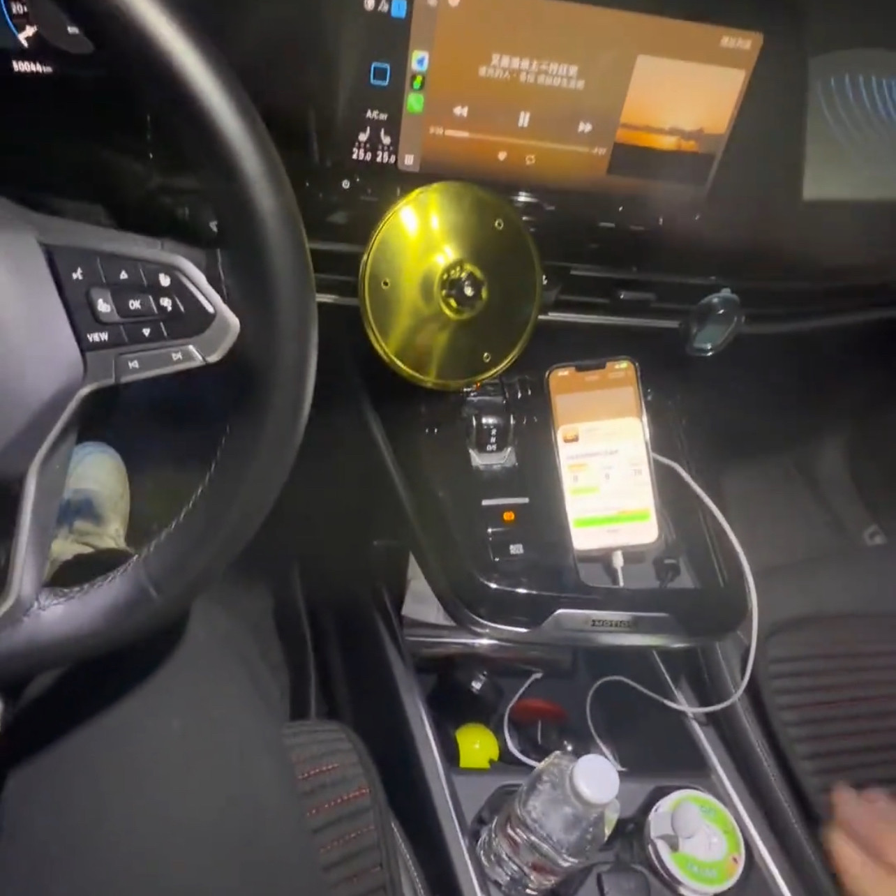 装饰品空调出风口装饰摆件防困提神乐器创意车载敲击镲片2026