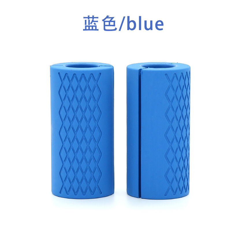 哑铃杠铃硅胶握把握套健身房哑铃杠铃壶铃防滑把手哑铃杆杠铃杆握