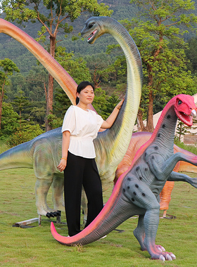 户外摆件恐龙雕塑摆件仿真仿真