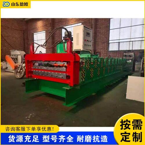 roof tile pres machine 不锈钢板双层压瓦机 车厢板冷弯成型机