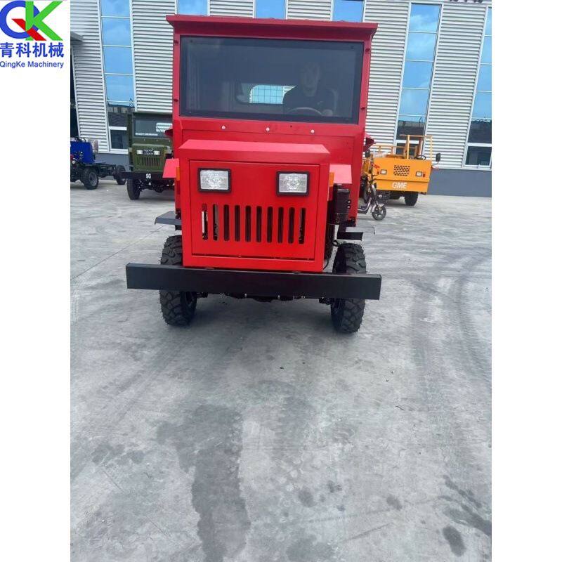 柴油四轮工程车 工程工地砂石运输自卸车 四不像翻斗运输车