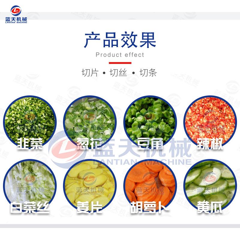 型多功能小切菜机商用小型切菜机多功能切水片机果LT-DGNQP蔬菜切