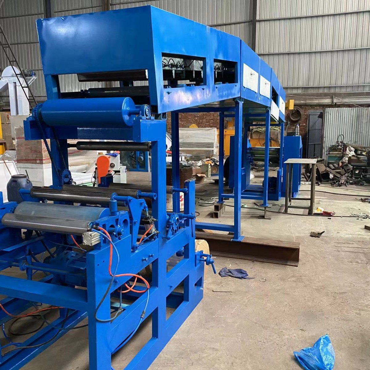 警示语打包胶带设备 快递胶带透明封箱胶带胶纸胶布生产机器厂家