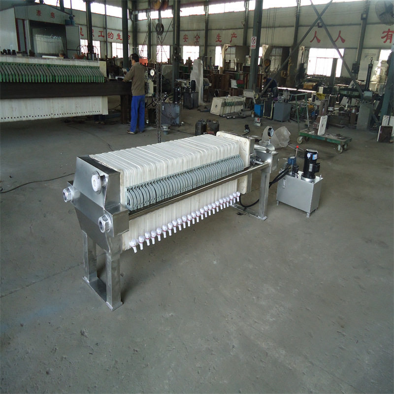 液压装置450小型厢式液压压紧不锈钢食品电镀石油轻工压滤机,机械设备,过滤设备,淘宝优惠券,粉丝福利购,淘宝优惠卷