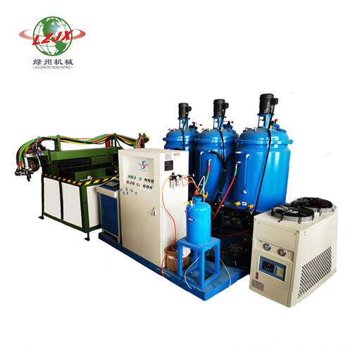 供应聚氨酯双鞋底发泡色双密度安全鞋设成型LZ-XC60-机机圆盘生产