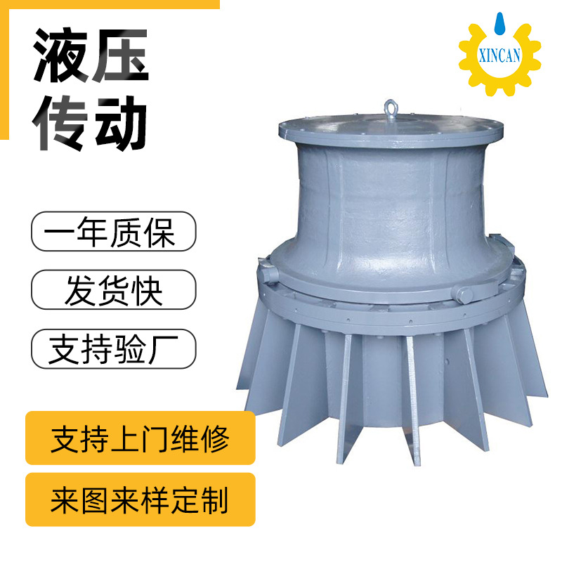 宁波厂家液压马达驱动船舶和船板钢丝绳牵引立式液压绞盘现货