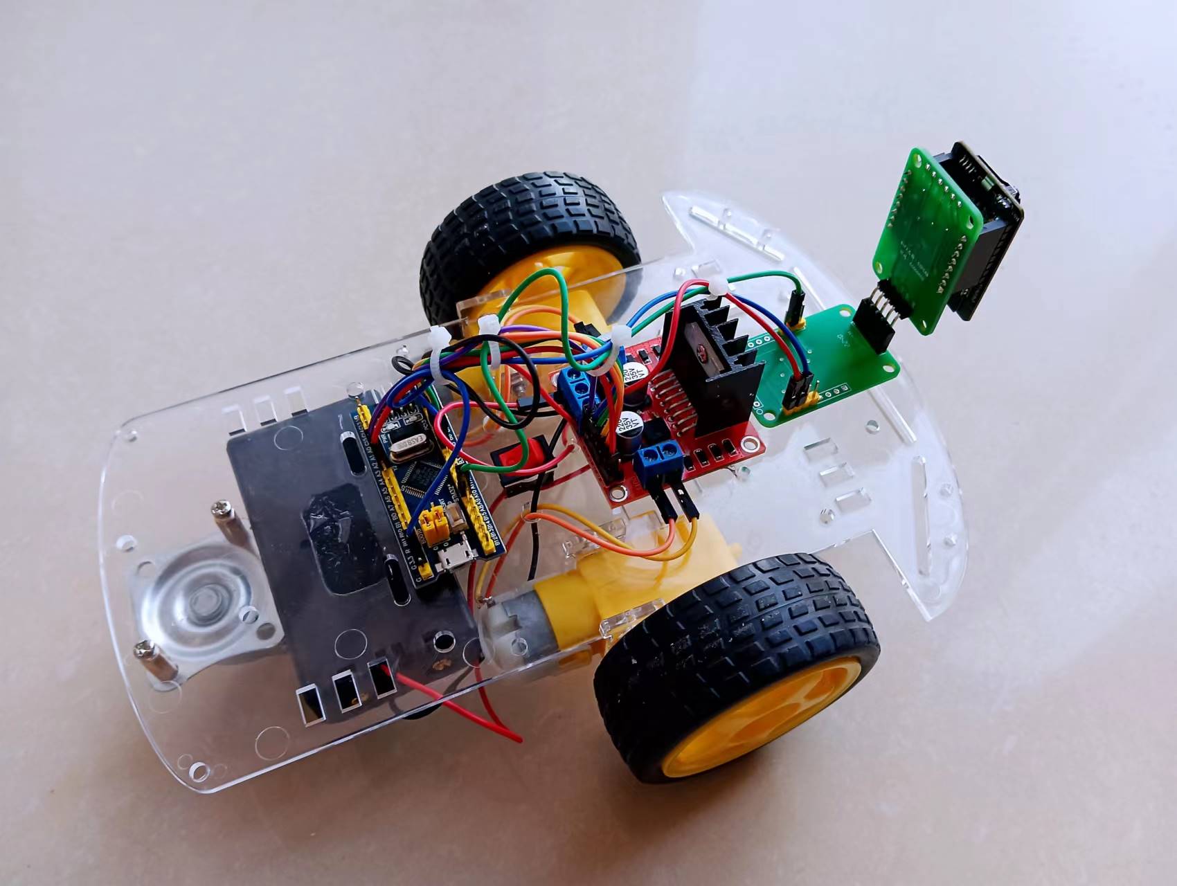 STM32视频监控小车 WIFI视频小车 遥控智能小车