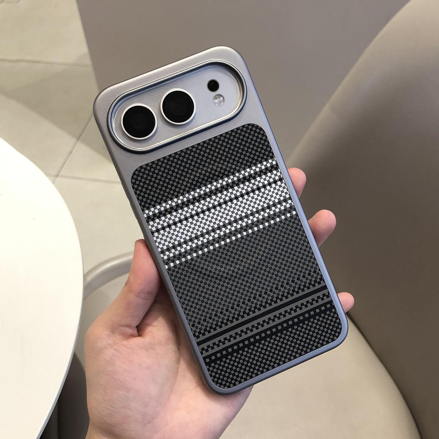 凯夫拉纹秒变17相框磁吸适用华为荣耀500手机壳钛金属漆500pro荣耀magic8新款mate80promax商务个性奢华70air