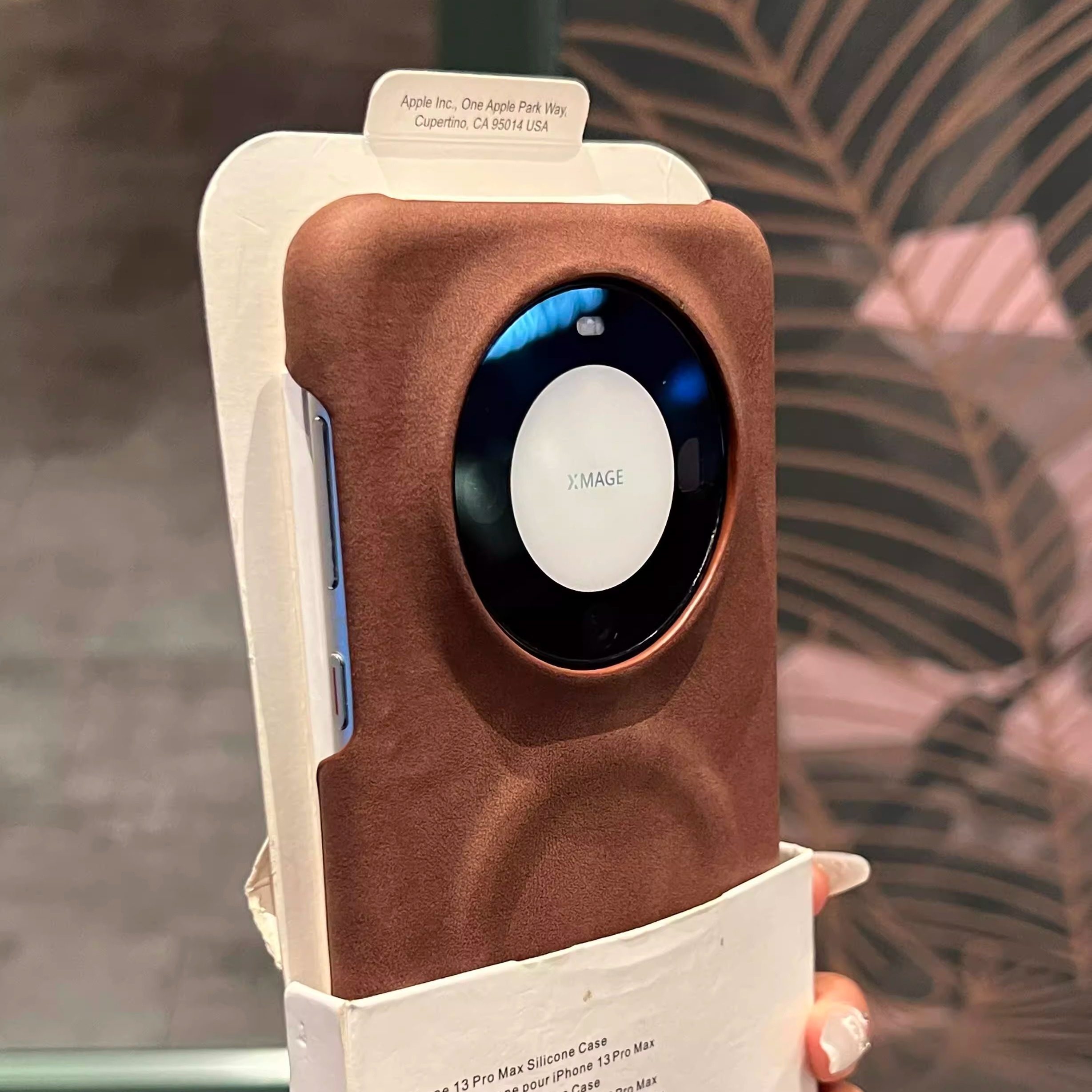 高级羊巴皮秋冬绒面布纹磨砂防滑适用华为mate70/60pro手机壳pura80半包50/400荣耀magic8pro新300软nova12女