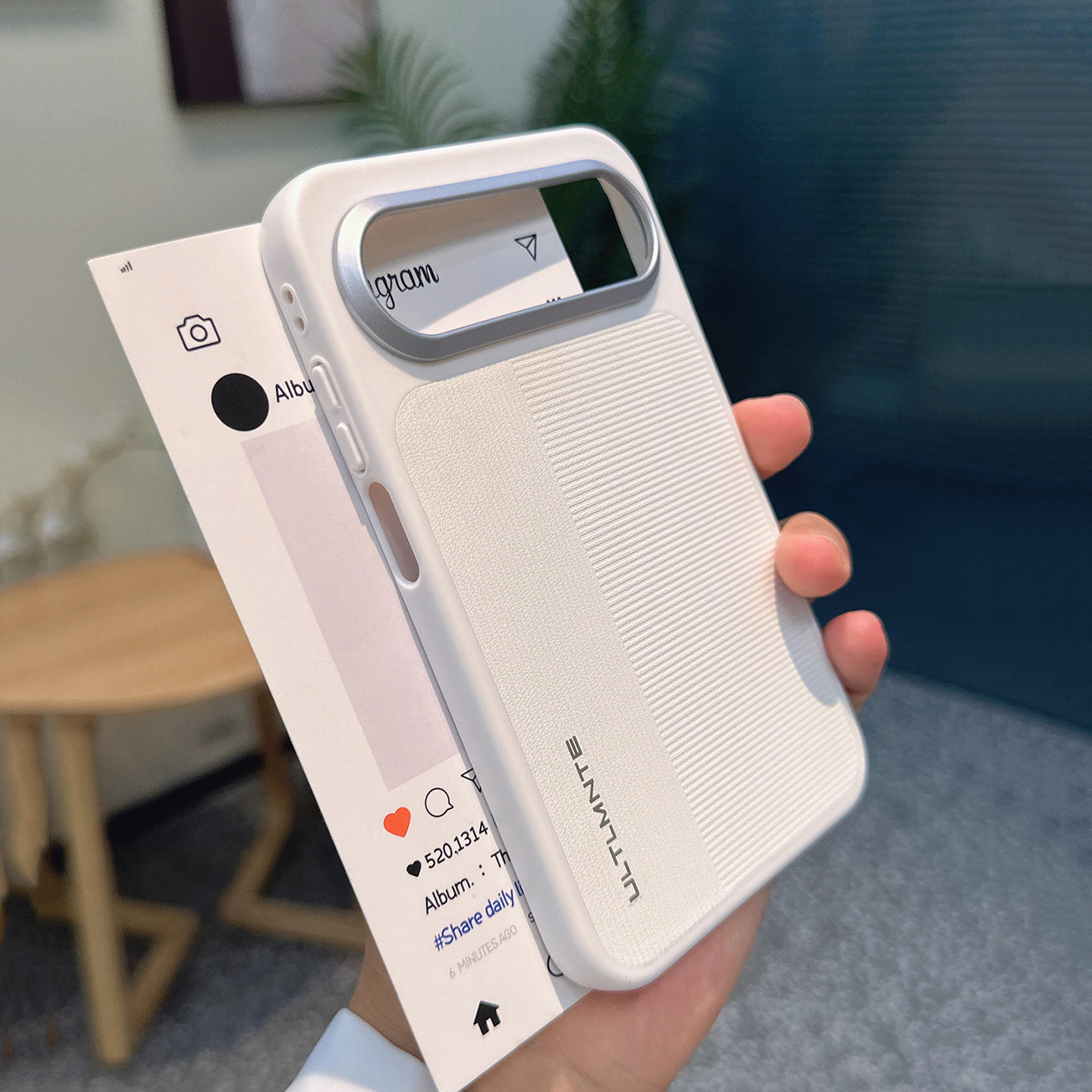 华为PuraXView手机壳条纹皮纹磁吸适用puraxview阔直屏全包超薄磨砂硬壳裸机手感白色百搭好看潮女保护套防摔