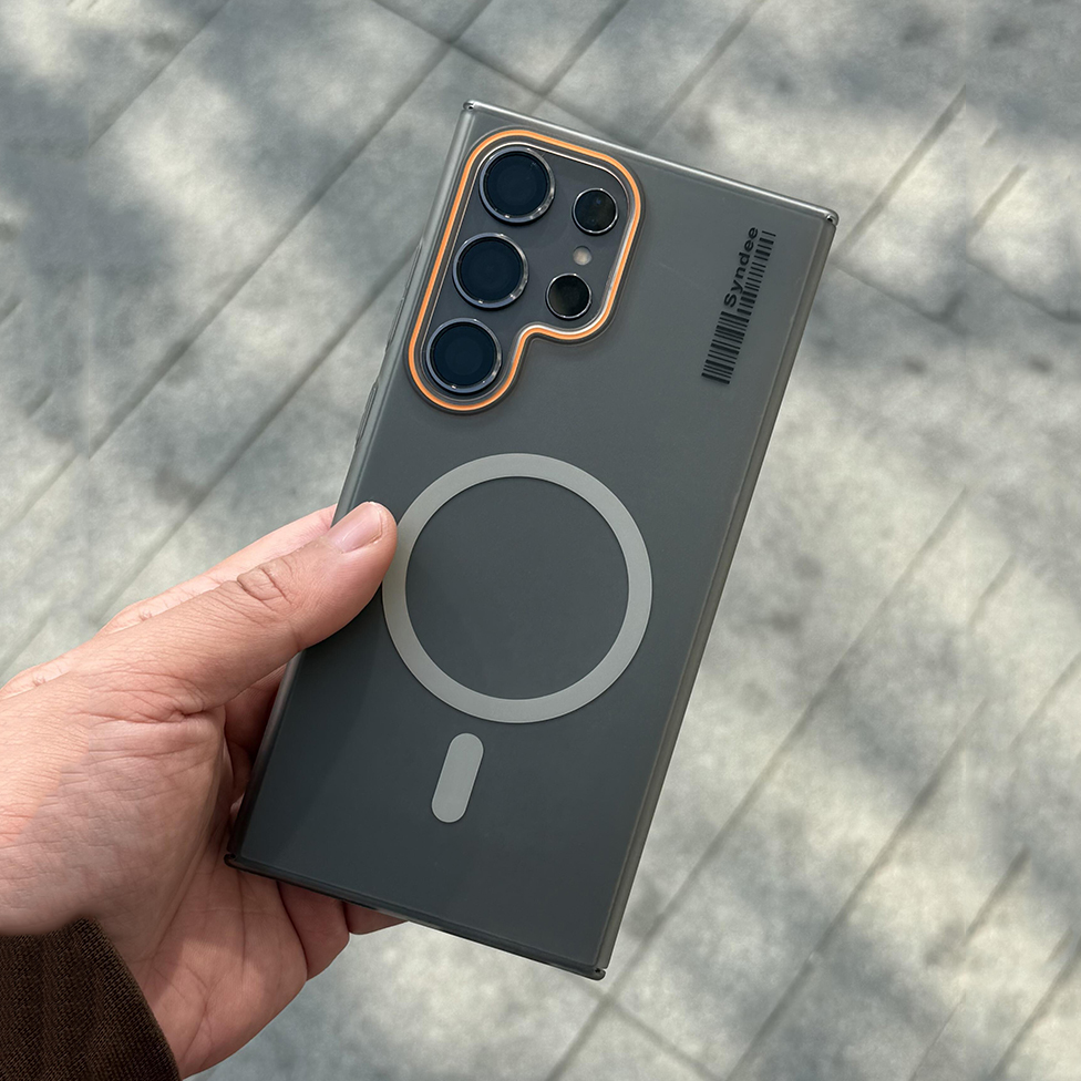 个性潮牌Magsafe冰雾磁吸三星