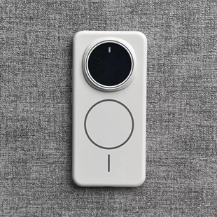 3小米15男14 60pro薄nova12 文艺小清新峰岩白色柔润Beats同款 细圈磁吸适用荣耀magic7pro手机壳硬华为mate70