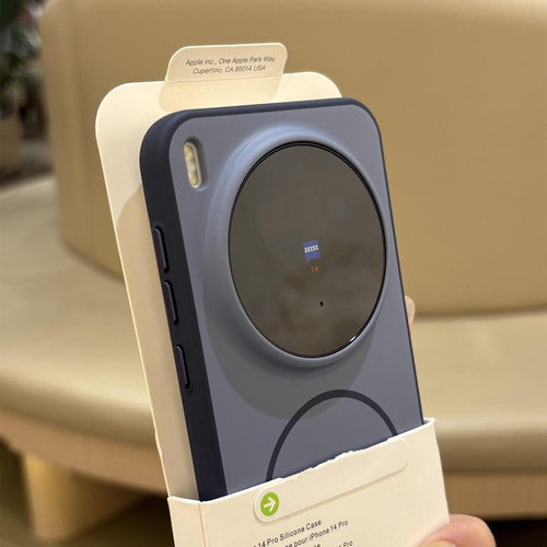 深蓝色文艺男高级磨砂Beat细磁吸