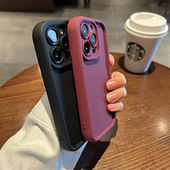 适用红米K80手机壳K70 603小米15精孔14Ultra纯色13T圆角10s肤感Civi1s气囊Note14pro 高级12Tubro防摔硅胶软