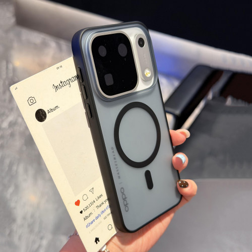 高级黑旋转车载支架磁吸OPPOFindX10promax磨砂E适用vivoX500promax手机壳X300薄x9ultra小米17苹果18Pro女软