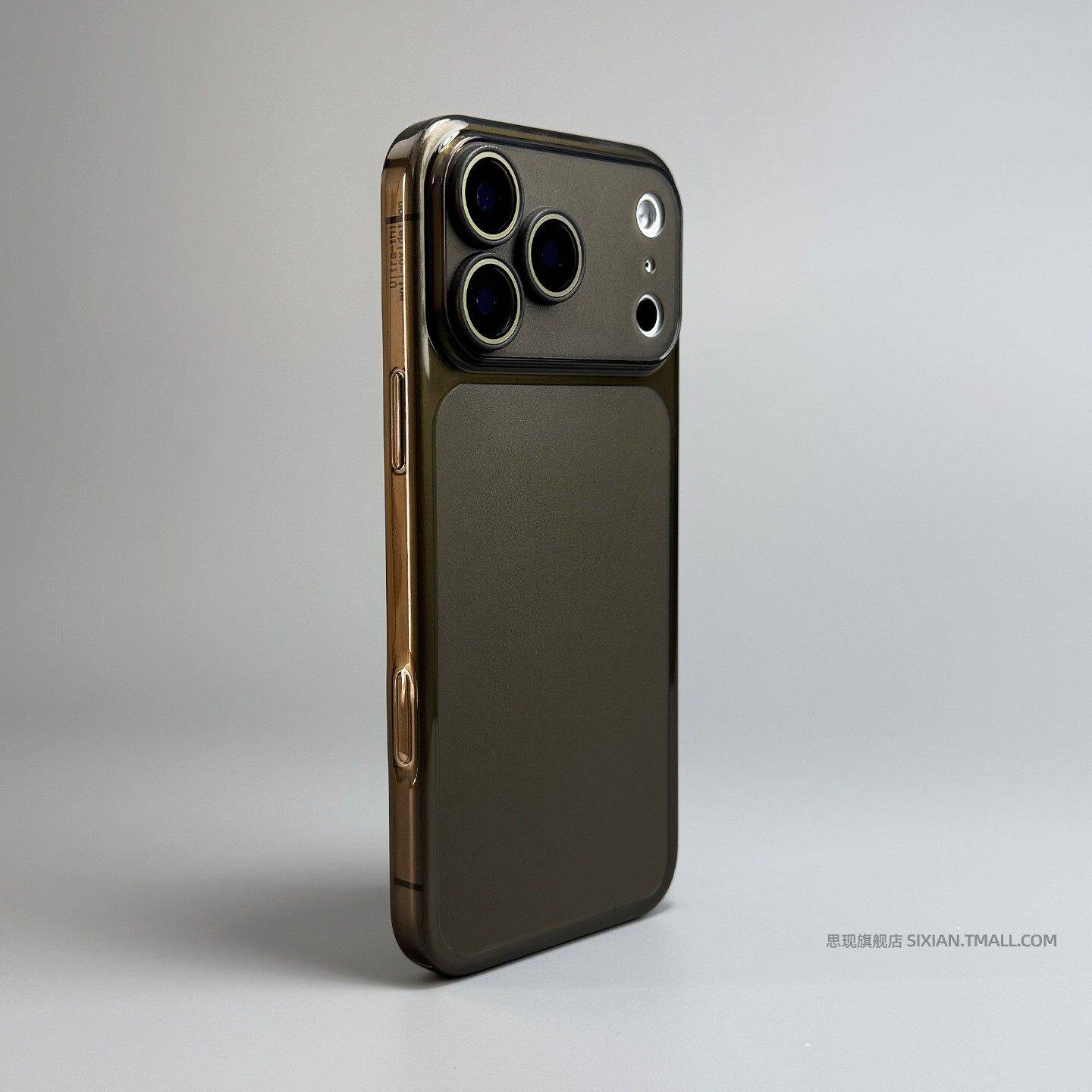 高级感透明黑硅胶软壳适用苹果Air手机壳iPhone17promax全包镜头膜16/15plus磨砂14/13潮男女2秒变大视窗极简