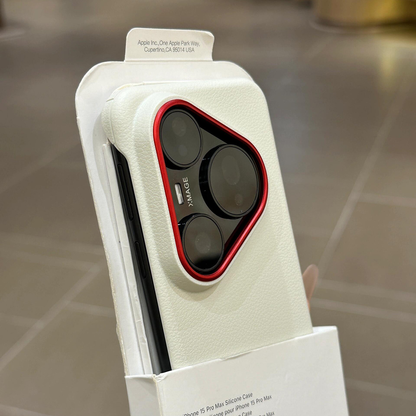 高级轻奢荔枝纹无边框散热薄磁吸