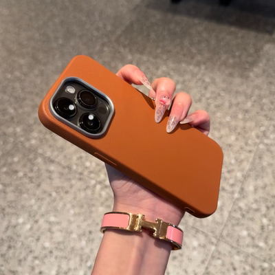 创意逼真皮纹立体防滑硅胶三星