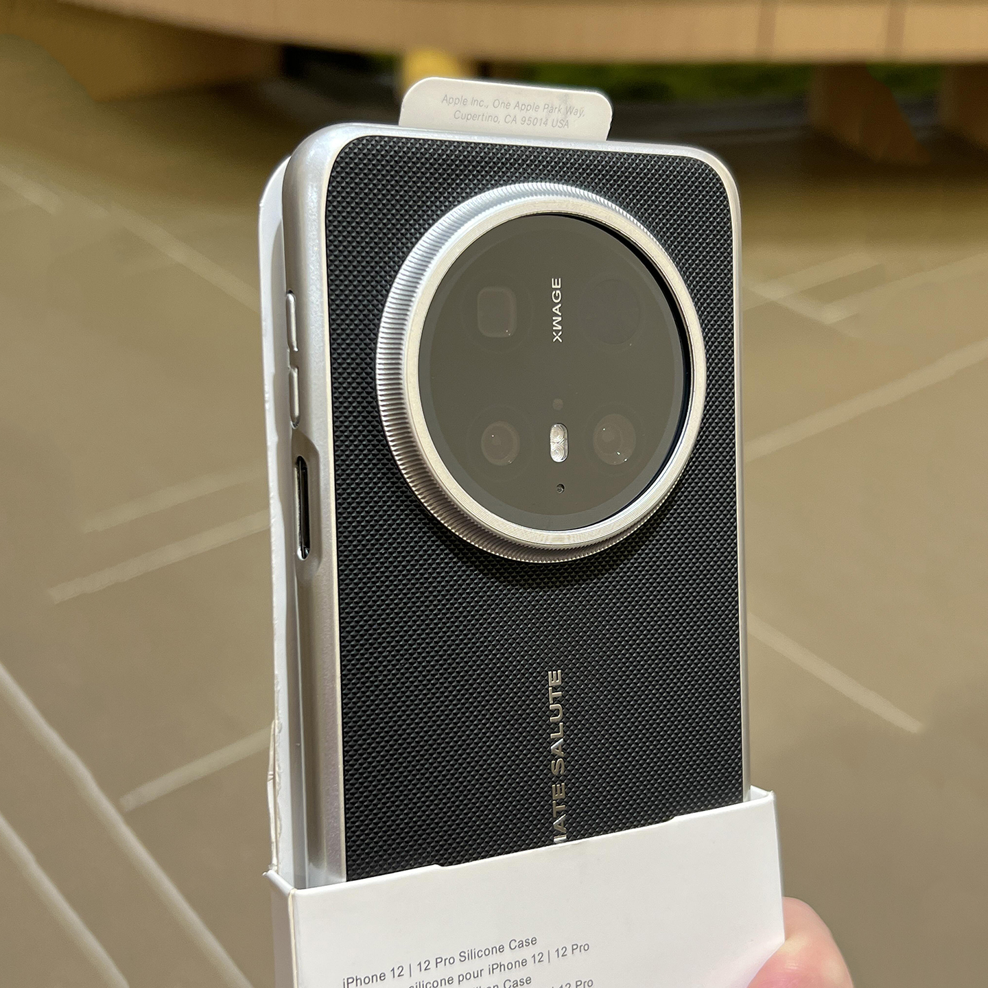 钻纹防滑防汗指纹磁吸充电适用华