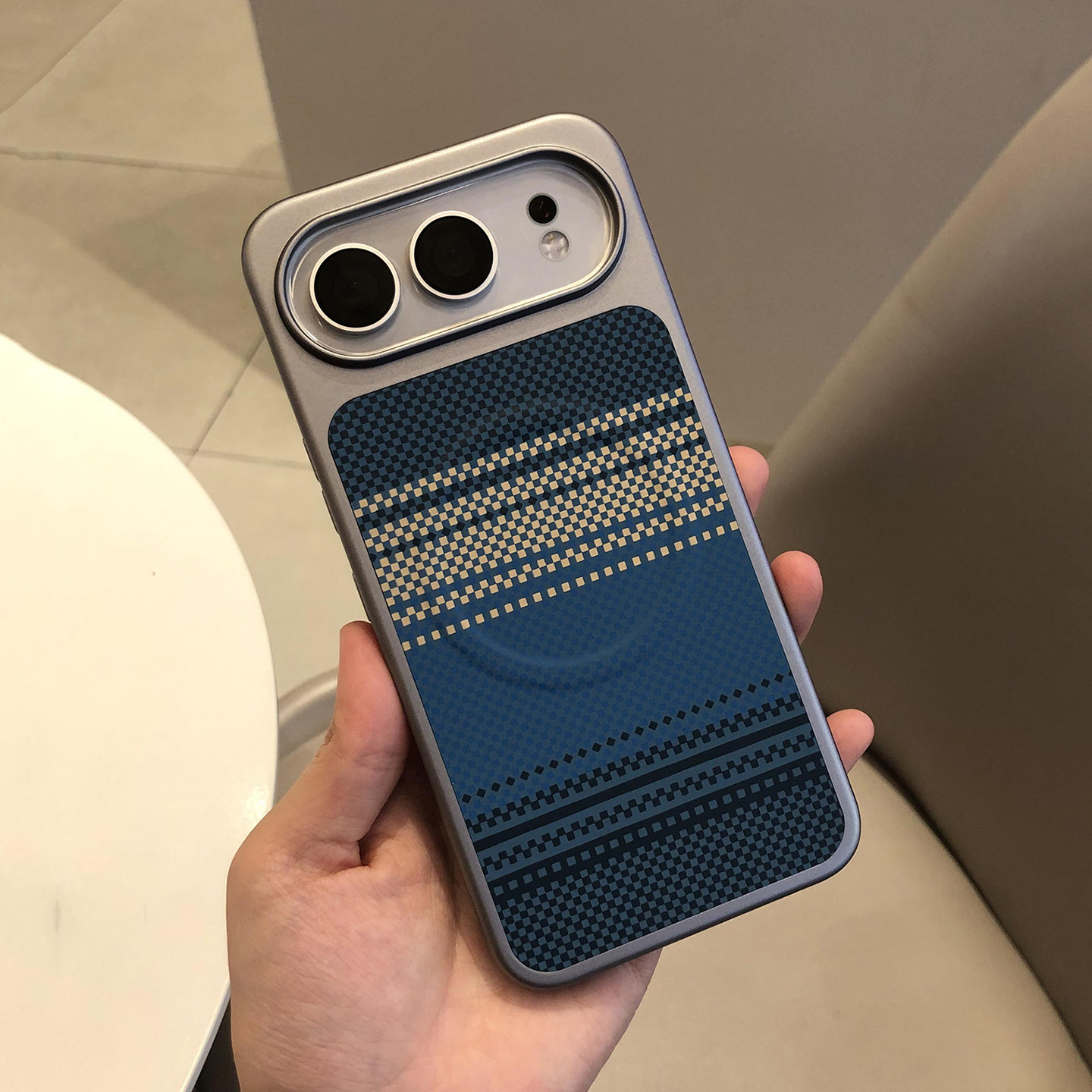 凯夫拉纹秒变17相框磁吸适用华为荣耀500手机壳钛金属漆500pro荣耀magic8新款mate80promax商务个性奢华70air