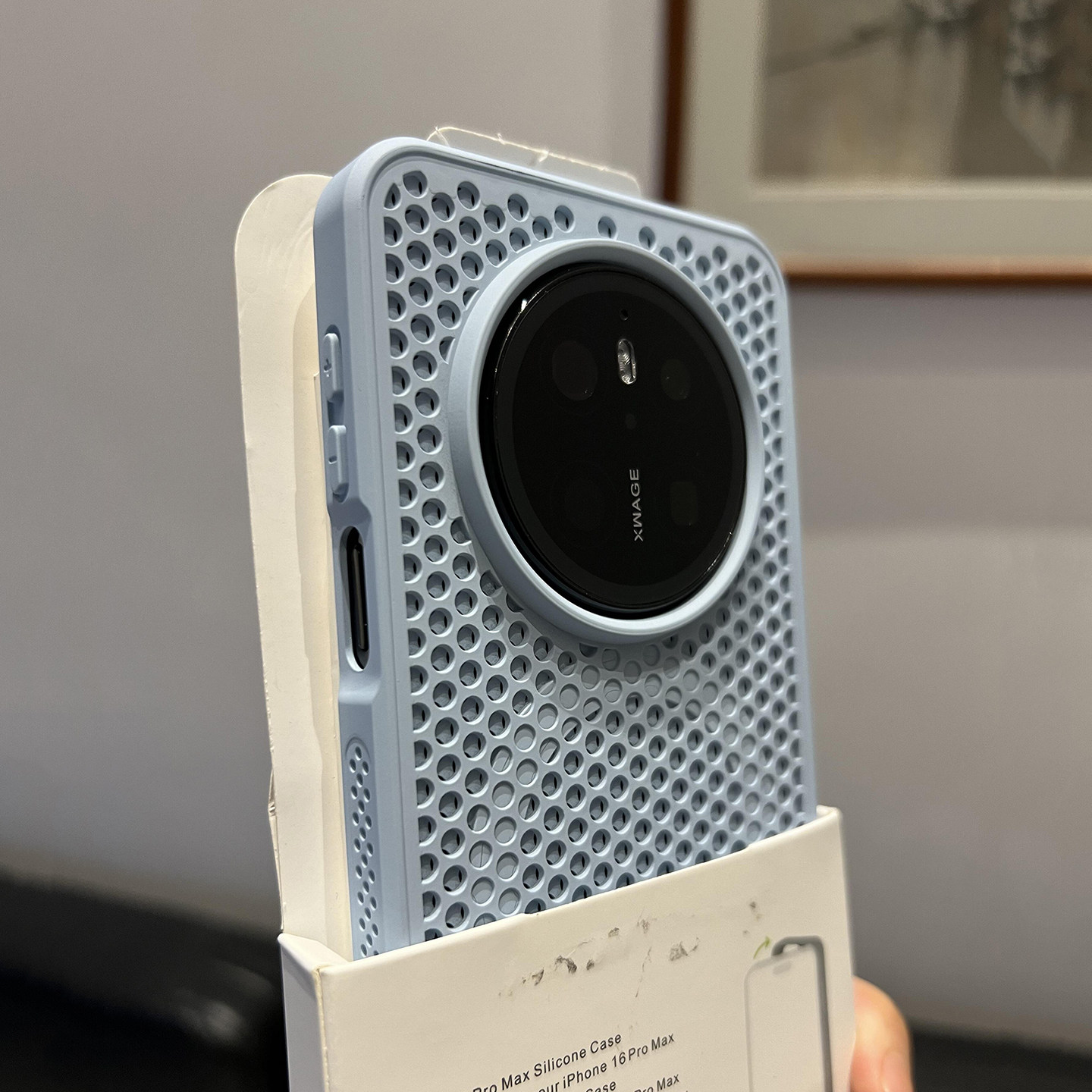 夏日散热蜂窝气孔游戏充电不会热烫手适用华为mate70/60pro+磁吸手机壳50荣耀Magic7pro硬15小米14/13红米K80