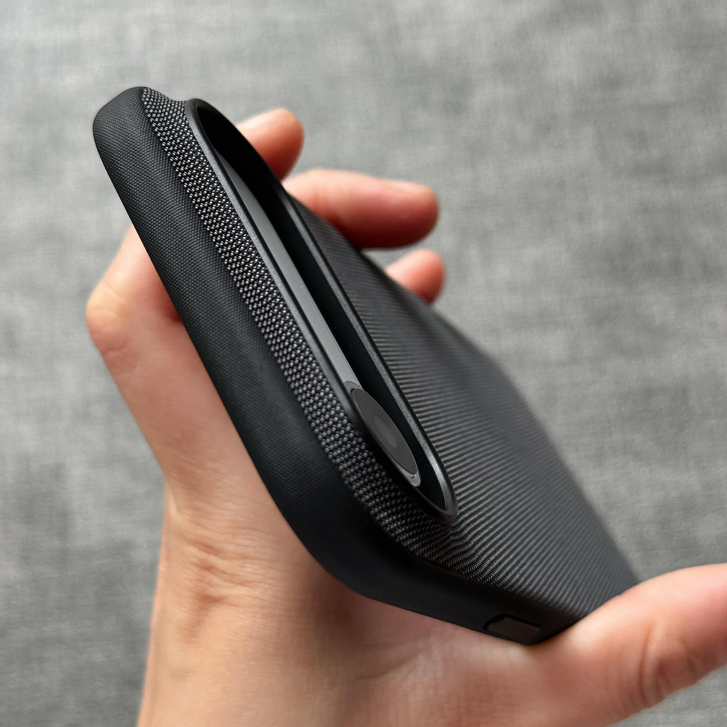 官网同款科技织物布料纹磁吸苹果Air手机壳适用iPhone17promax防滑指纹16/15plus商务奢华14/13高级12pro金属