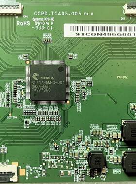 全新解决断Y横纹网粗 技改板 CCPD-TC495-005逻辑板 CC500PV1D 4K
