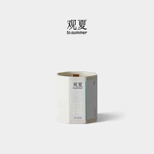 观夏香薰蜡烛昆仑煮雪颐和金桂