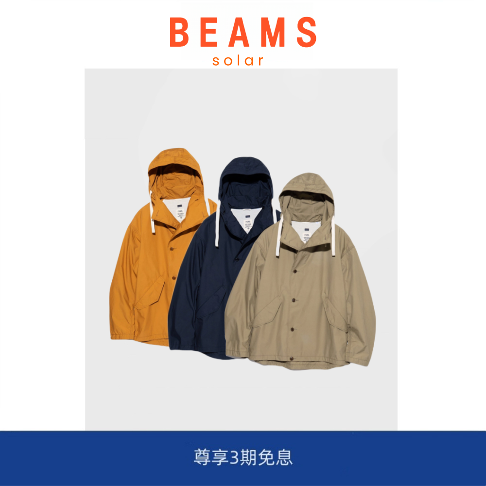 【现货】SOLAR BEAMS日系cityboy 户外机能防水军事风连帽运动帽