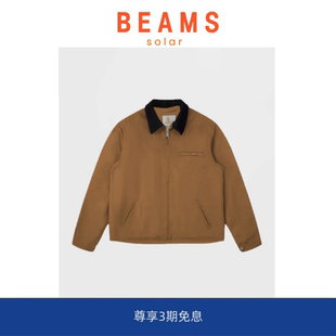 SOLAR 外套j97大码 BEAMS 底特律夹克宽松工装 棉服加厚外套 美式