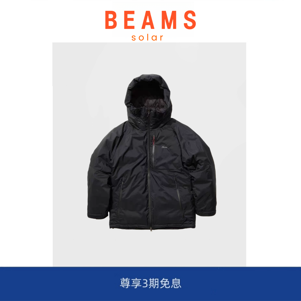 【SOLAR BEAMS】AURORA TEX DOWN户外防水透气立领连帽鸭绒羽绒服