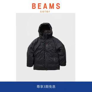 TEX AURORA BEAMS DOWN户外防水透气立领连帽鸭绒羽绒服 SOLAR