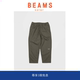 现货 SOLAR BEAMS长谷川监制潮微锥形工装 长裤 宽松阔腿垂坠感