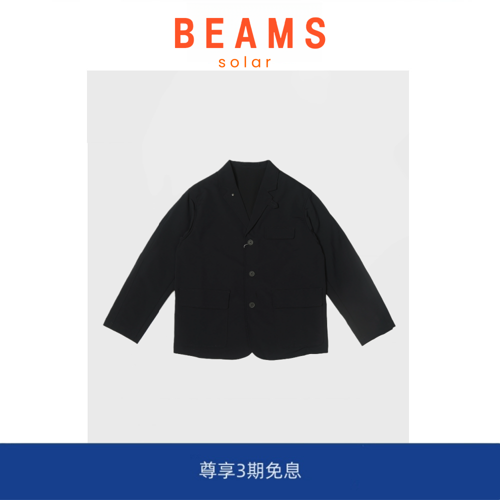 【SOLAR BEAMS】娜娜米卡25ss新款光电子外套速干多口袋西装夹克