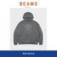 秋冬450g重磅连帽卫衣水洗做旧 BEAMS余文乐同款 现货 SOLAR
