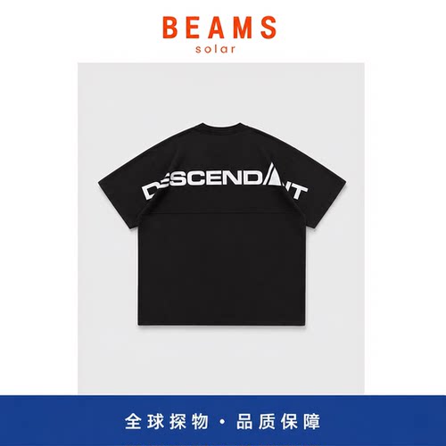 【SOLAR BEAMS】DESCENDANT BERTH JERSEY 蝙蝠袖后背贴布短袖T恤