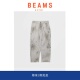 BEAMS日系余文乐红边赤耳白色牛仔裤 SOLAR 直筒休闲裤 现货