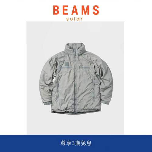 【5折现货】SOLAR BEAMS棉衣oversized面包服机能加厚保暖外套男