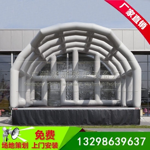 新款大型野营充气帐篷蒙古包帐篷广告圆形透明帐篷户外气泡帐篷