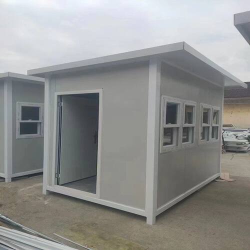 户外简易可移动彩钢房成品临建住人集装箱活动房可拆卸值班岗亭